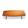 Boat-Shaped Conference Table