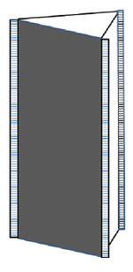 EziBlank® WALL Panels Suits Rack Spaces up to 48U #EZW48U-01PNL02