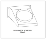CoolCube 8-Inch Discharge Adpapter #CDA-8