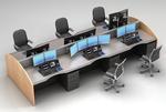 Multi-Position Desking Trading Desk